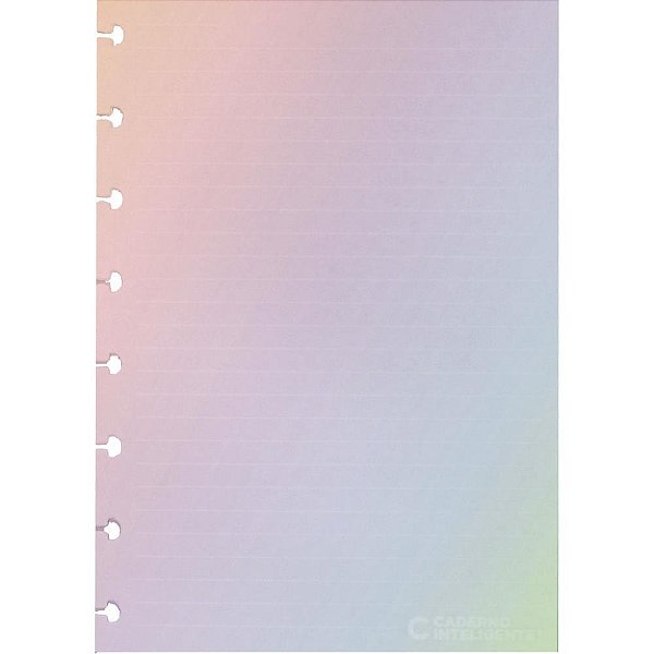 Caderno Inteligente Refil A5 Rainbow 120G.30FLS.