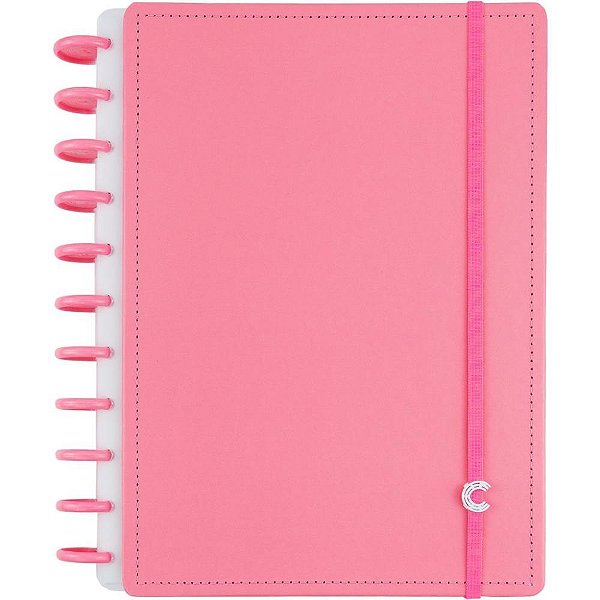 Caderno Inteligente Grande G+ ALL PINK 140FLS