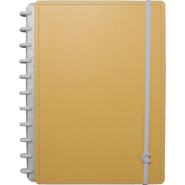 Caderno Inteligente Grande Laranja Pastel 80FLS
