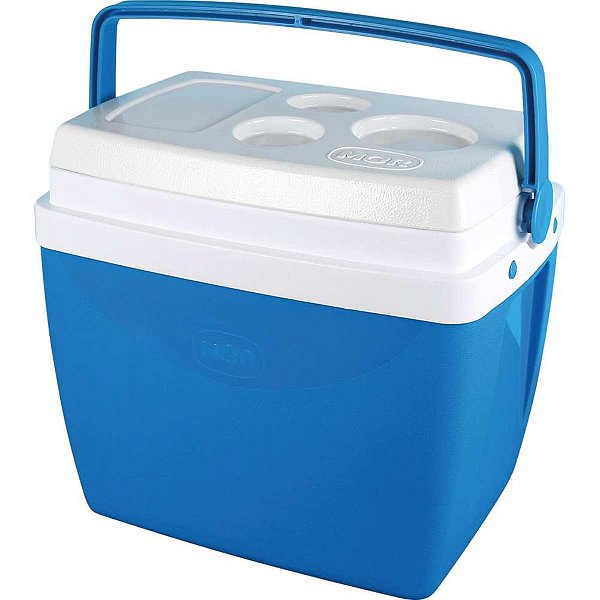 Caixa Termica 26L C/ALCA Azul