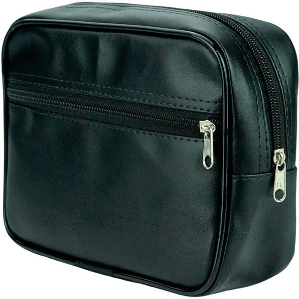 Estojo BOX PVC Maxi Triplex Preto