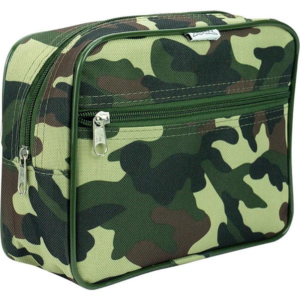 Estojo BOX Tecido Maxi Triplex Camuflado