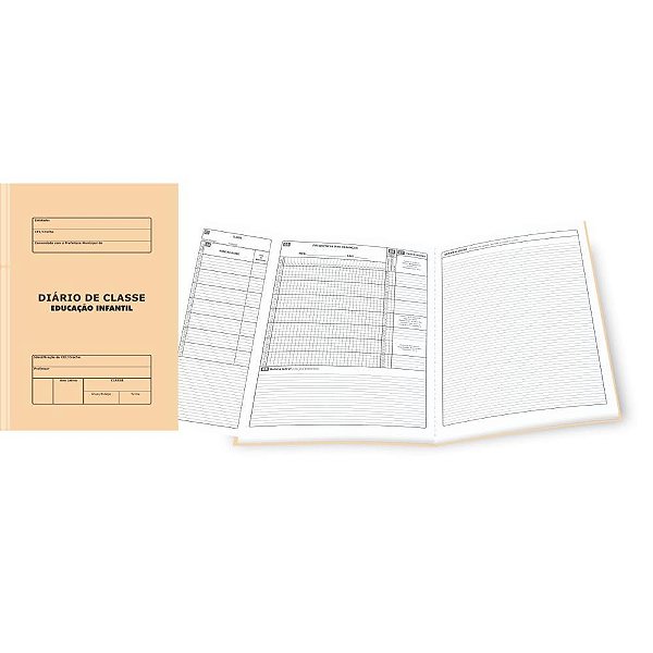 Diario de Classe Educacao Infantil 24F 210X297 PCT.C/10