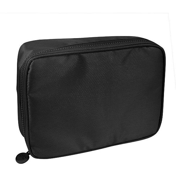 Estojo BOX Tecido Preto G C/DIVISORIA