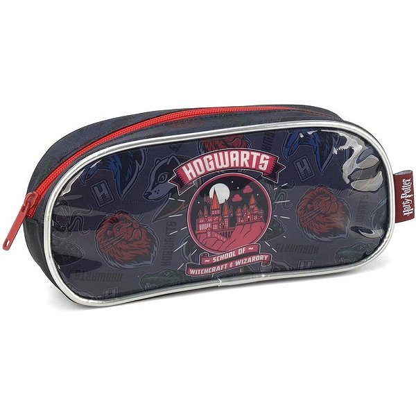 Estojo Simples HARRY Potter Tecido Vermelho