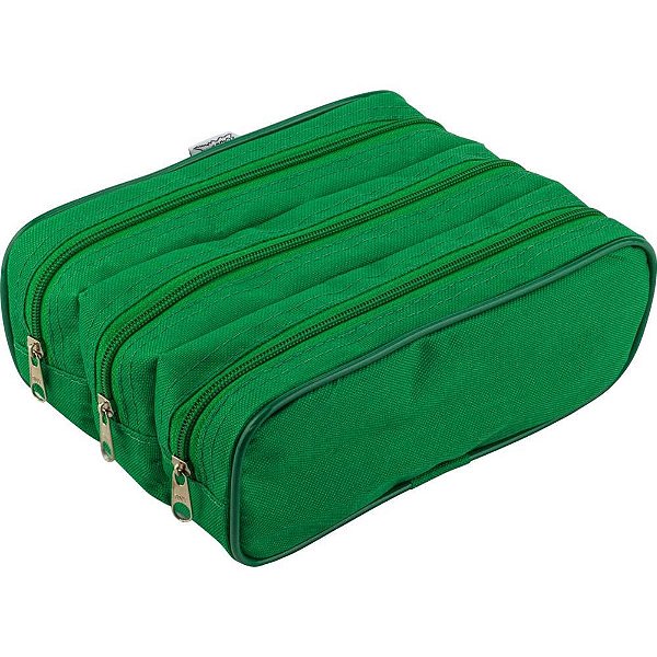 Estojo Triplo Lona Mega Colors Sortidos