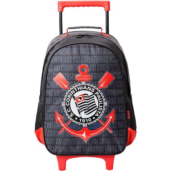 Mochila Infantil com Rodinha Corinthians R1 GR