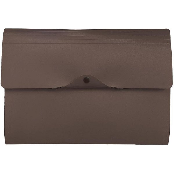 Pasta Sanfonada Plastica A4 12 Divisoes Aromas Brigadei