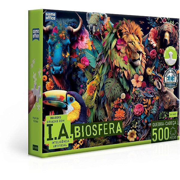 QUEBRA-CABECA Cartonado IA Biosfera 500PCS