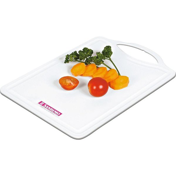 Utensilio Domestico Tabua Corte 36CM Branco