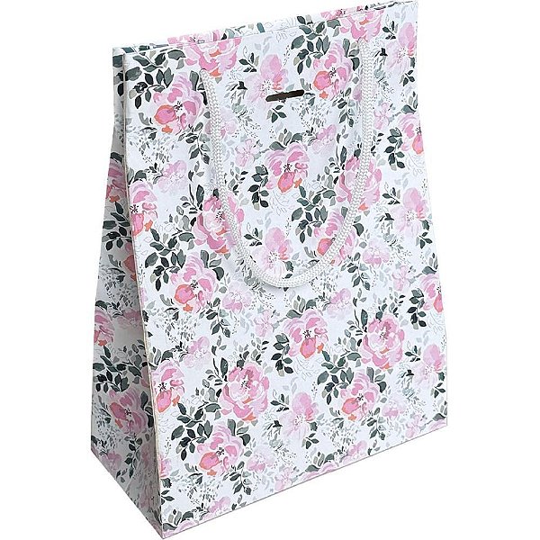 Sacola para Presente Decorada FEMININA/AMOR P 19X14X8 PCT.C/10