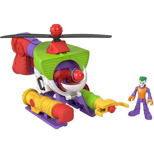 Imaginext DCSF Robocóptero do Coringa