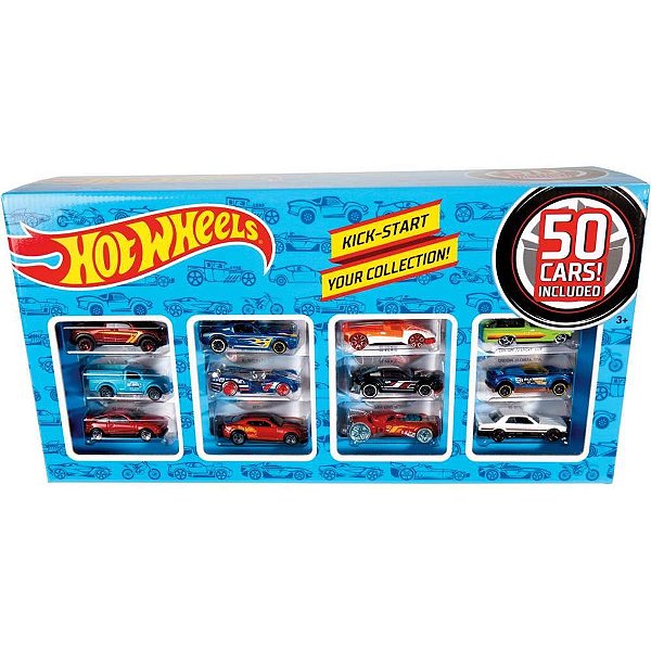 Hot Wheels DIE-CAST PACK C/50 Carrinhos (S)