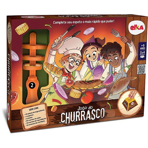 Jogo de Cartas Churrasco