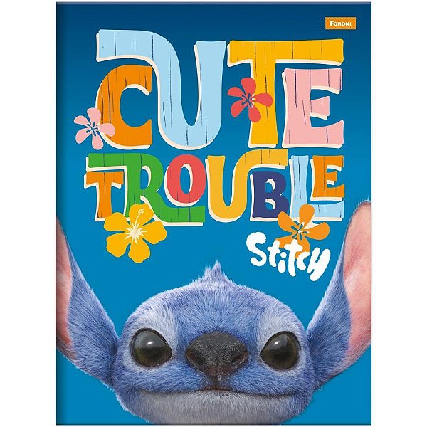 Caderno Brochurao Capa Dura STITCH Movie 80F PCT.C/05