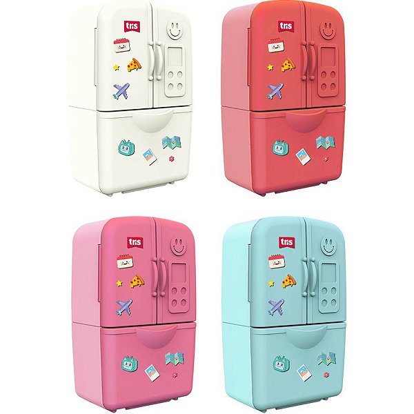 Apontador com Deposito Decor. TRIS FROSTY 2EM1 C/BORRACHA 4C DP.C/16