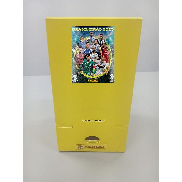 Figurinhas Brasileirao 2025 Envelope C/5 DP.C/200