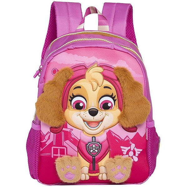 Mochila Infantil Patrulha Canina SKYE Passeio