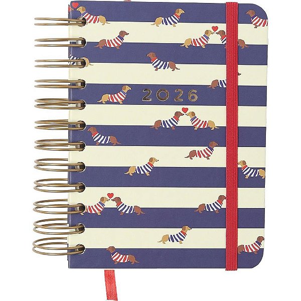 AGENDA/PLANNER 2026 Praia Cachorros 180F 115X160MM