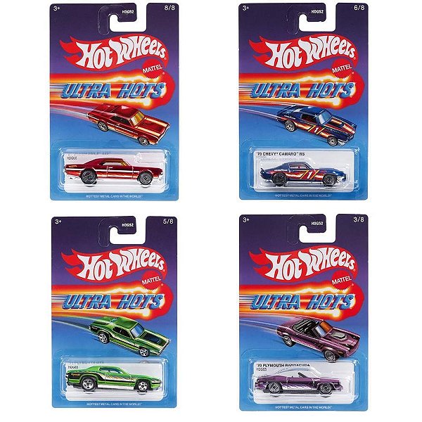 Hot Wheels Colecionavel ULTRA HOTS Surpresa (S) CX.C/12
