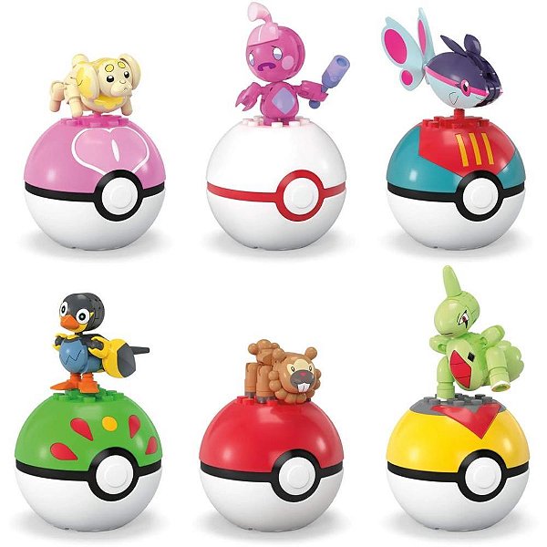 Mega Construx Pokemon Pokebola Colorida (S)