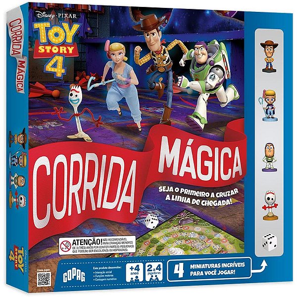Jogo de Tabuleiro Corrida Magica TOY STORY
