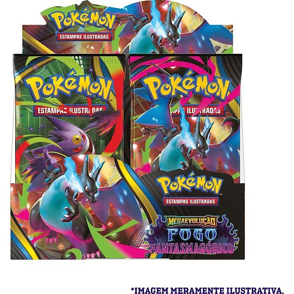 Jogo de Cartas Pokemon ME02 Fogo Fantasmagori DP.C/36