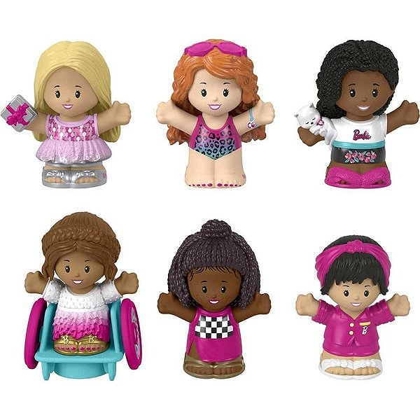FISHER-PRICE Entretenimento LP Barbie Figura 2PACK Sortido