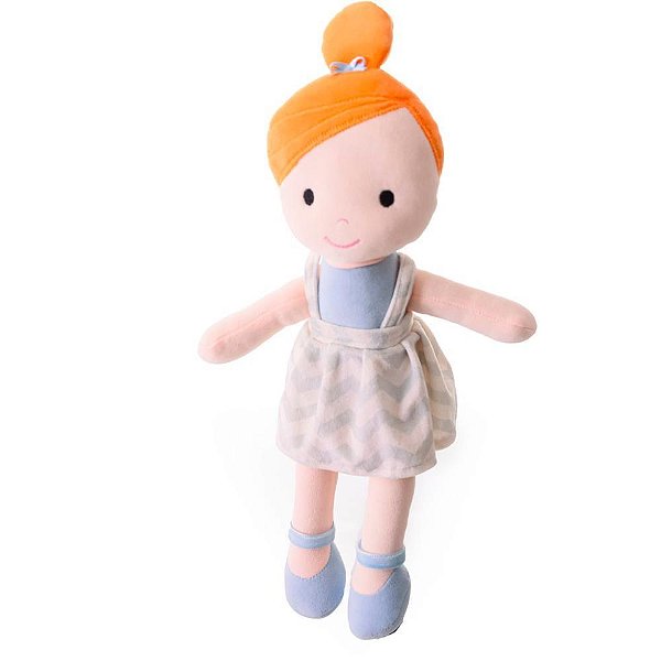 Pelucia Boneca Mari Ruiva 35CM