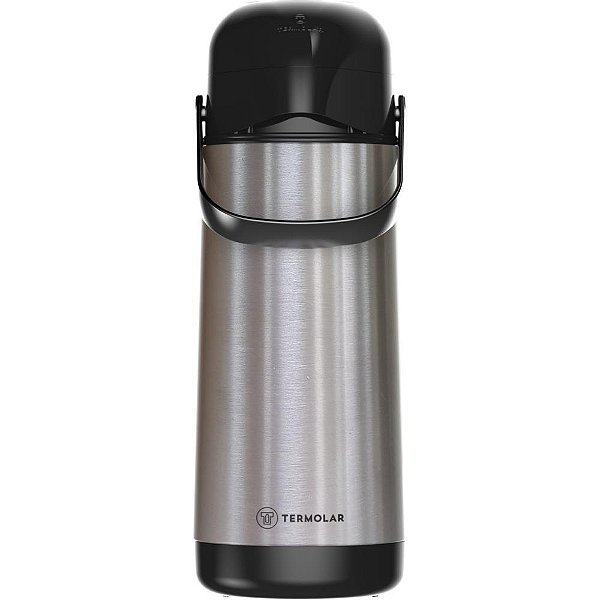 Garrafa Termica Pressao Lumina INOX 1L