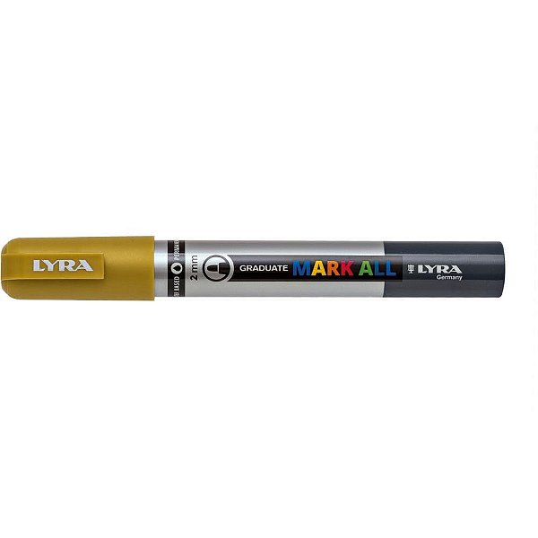 Marcador Artistico Dourado LYRA Graduate MARK
