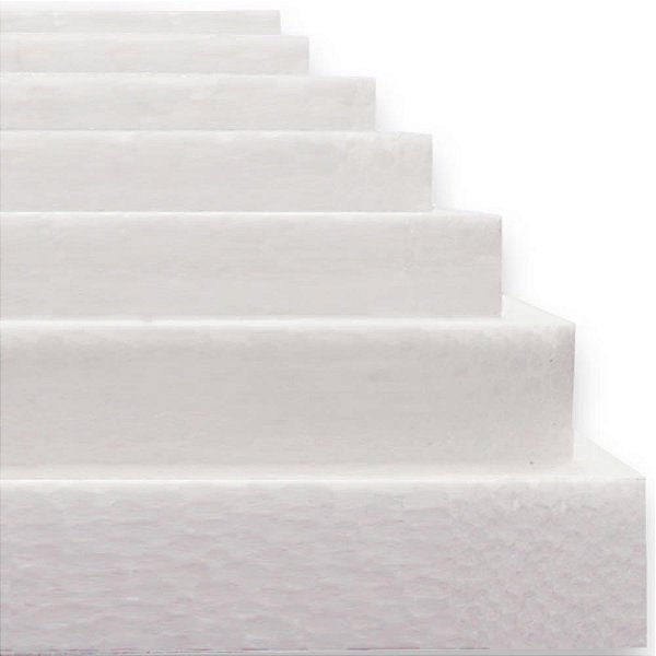 EPS em Placas 100CMX50CM 10 MM Caixa C/25 Placas Caixa