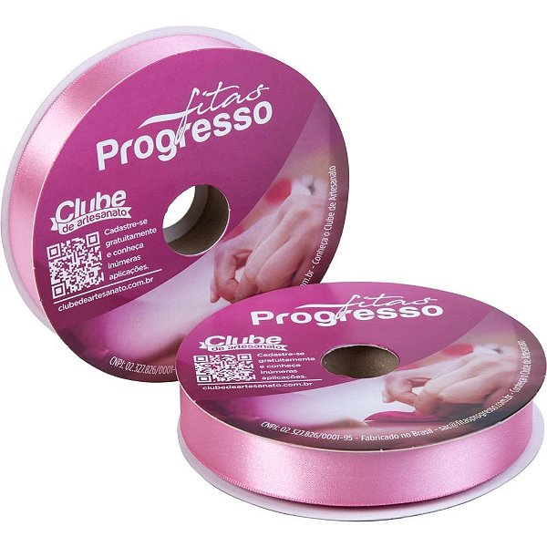 Fita de Cetim 22MM 50M. Rosa Escuro 240 Rolo