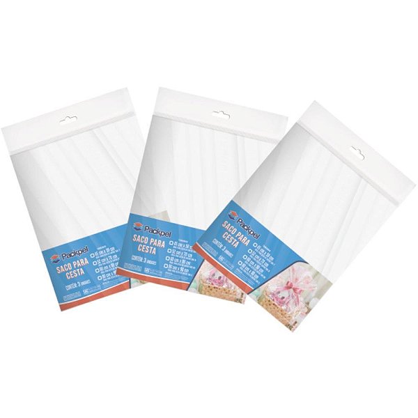 Saco para Cesta Incolor 52X70CM Blister C/01 PCT.C/20