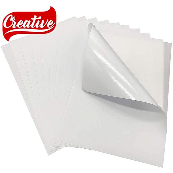Papel para Impressao A4 OFFSET Adesivo 75G. PCT.C/50