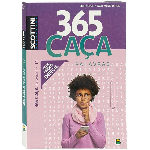Livro de Atividades CACA-PALAVRAS 365 N.11 288PAG.