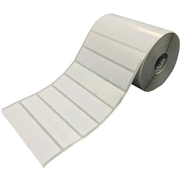 Etiqueta para Codigo de Barras Couche 33X21X30M 3CARREIRAS Rolo