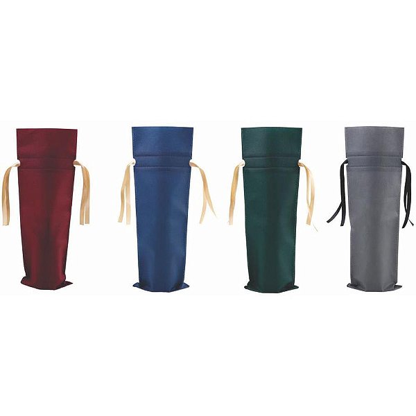 Sacola para Garrafa Saco TNT C/LAÇO 47X16CM(S) PCT.C/10