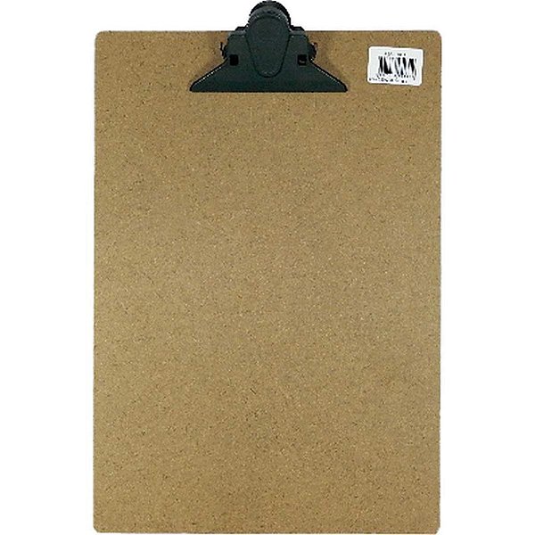 Prancheta Duratex 1/2 Oficio C/GARRA Plastica CX.C/24