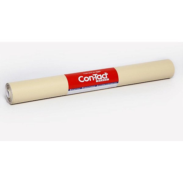 Contact Liso 45CMX10M Opaco Bege Rolo