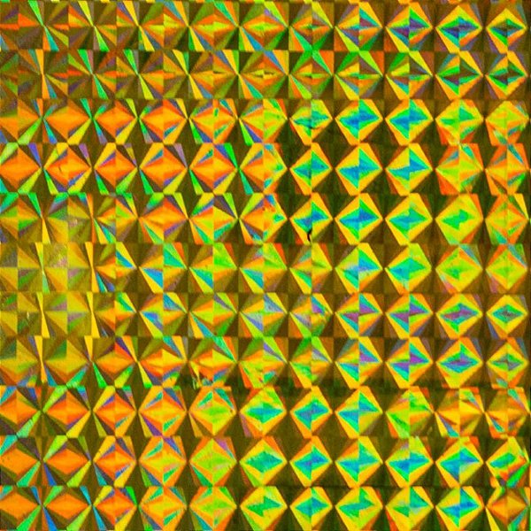 Contact Liso 45CMX10M Holografico Ouro Rolo