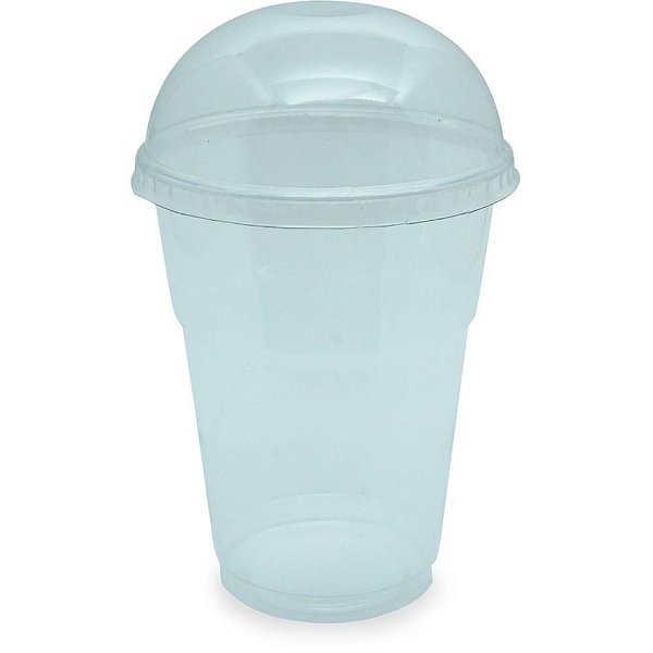 Tampa Descartavel P/COPO Tampa Bolha TR.150/200/300ML PCT.C/50