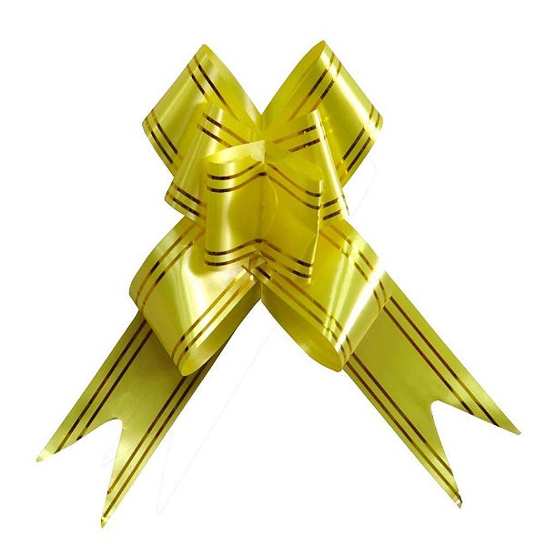 Laco Pronto Decorado 30MMX48CM Dourado Fio Dourado PCT/120