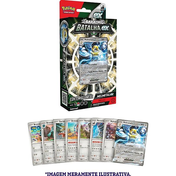 Jogo de Cartas Pokemon DECK MELMETAL/HOUNDOOM