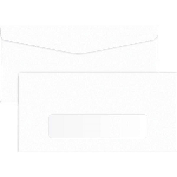 Envelope Oficio 114X229 75G Branco com Janela CX.C/1000