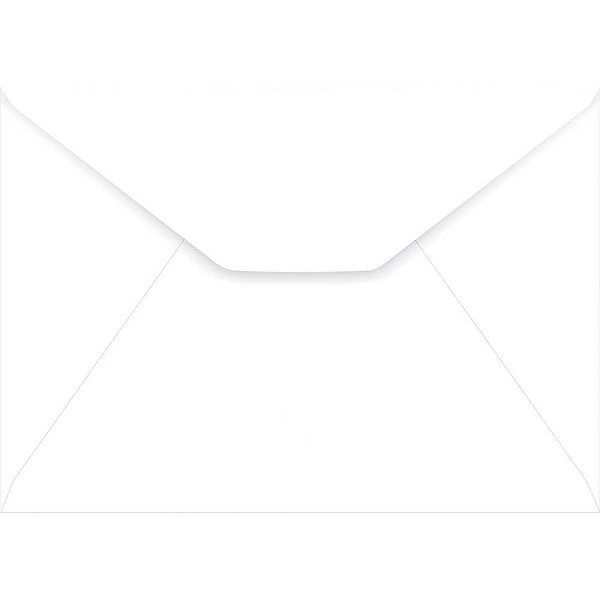 Envelope Comercial 114X162MM 90G sem RPC Branco CX.C/1000