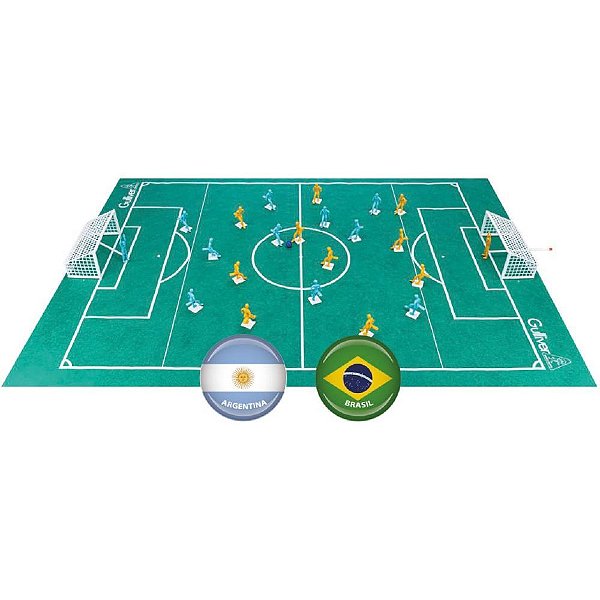 Futebol de Botao CLUB 2 Brasil X Argentina
