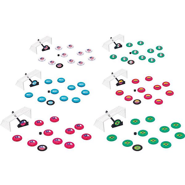 Futebol de Botao America 6 Times