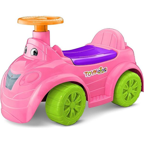 Veiculo para Bebe Toymotor Rosa ATÉ 30KG.