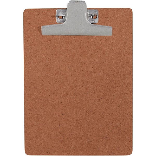 Prancheta Duratex 1/2 Oficio C/PRENDEDOR Zincado CX.C/12